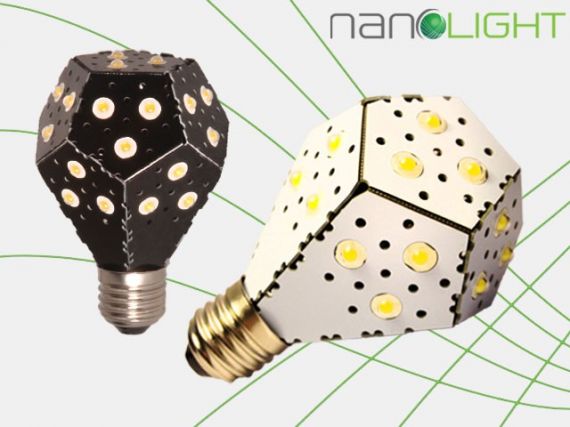 Nanolight – самая эффективная светодиодная лампа в мире (+Видео)