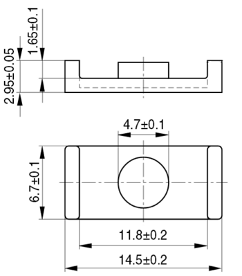 Сердечник Epcos типа ER 14.5/6