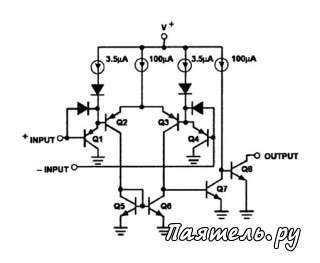 Микросхема lm339n и ее применение схема