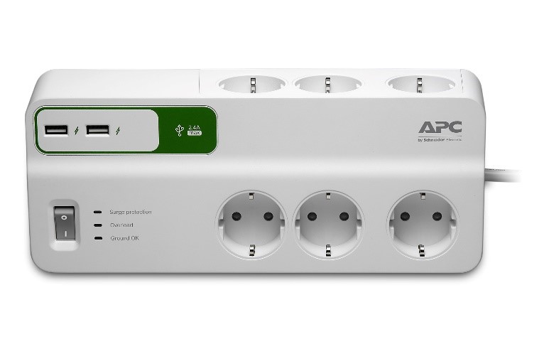 Сетевой фильтр PM6U-RS APC by Schneider Electric