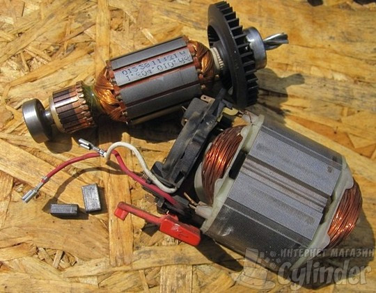 проверка и ремонт двигателя электрической дрели