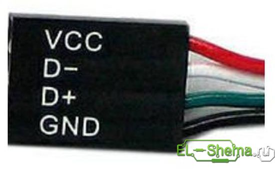 Разъем подключения к USB