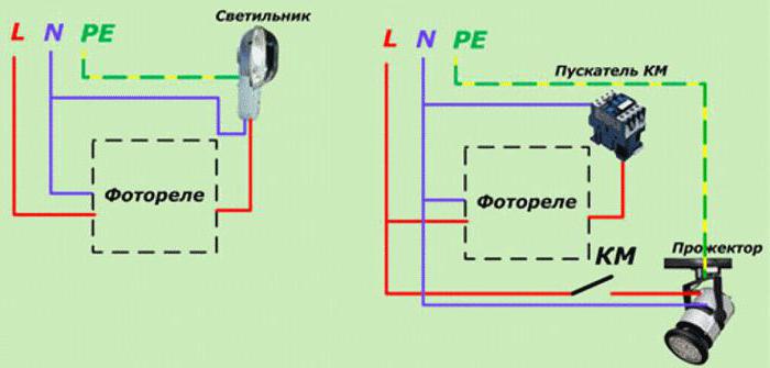 схемы фотореле освещения