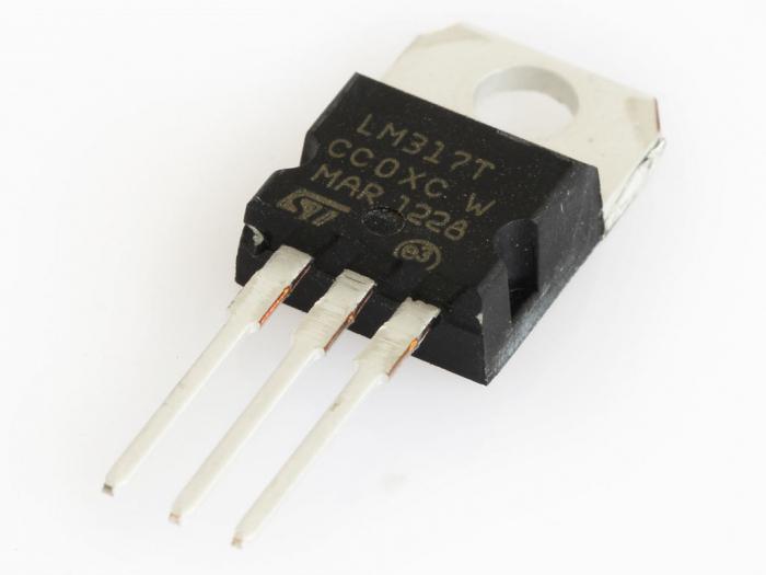 LM317T схема блока питания