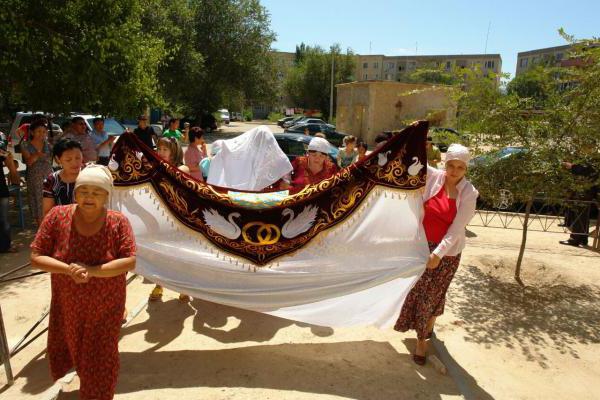 казахская свадьба платье невесты