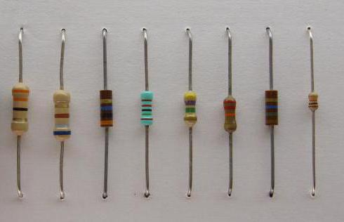 определение маркировки резисторов 
