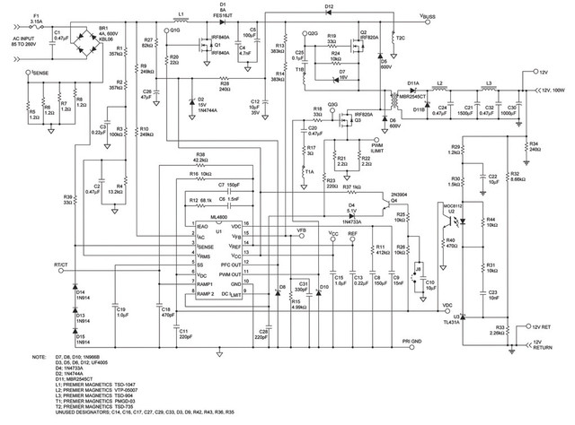 Swz 1 94v 0 e301791 блок питания схема