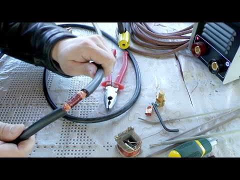 Простое и надежное соединение сварочного кабеля без пайки и опрессовки