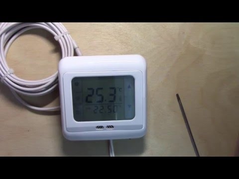 терморегулятор для теплого пола, обзор и настройка