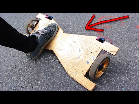 КАК СДЕЛАТЬ ГИРОСКУТЕР В ДОМАШНИХ УСЛОВИЯХ ! HOW to MAKE Hoverboard at home