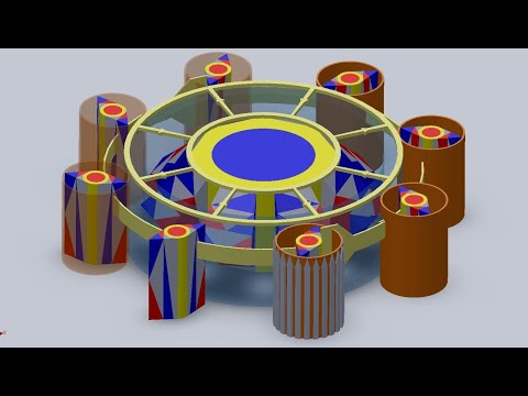 Магнитный двигатель Серла (фильм генератор Серла в 20 мин).