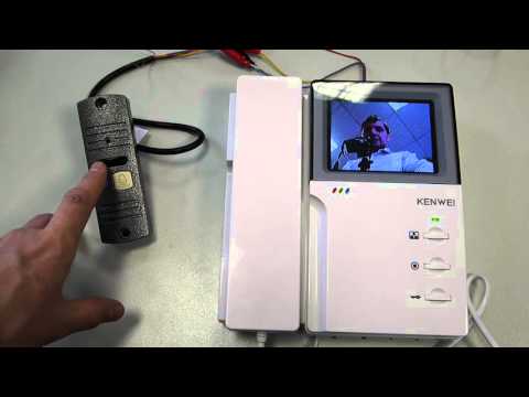 Домофон KW-4HPTNC + CTV-D10NG
