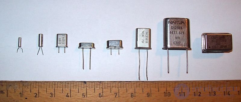 Кварцевый резонатор. Конструкция. Принцип работы и свойства 