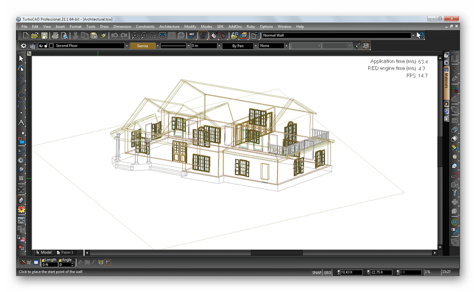 Программа для черчения TurboCAD