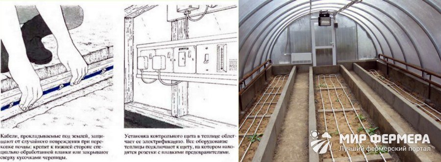 Освещение в теплице своими руками