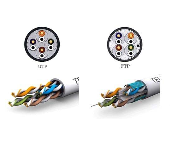 В чём разница между кабелем FTP и UTP.