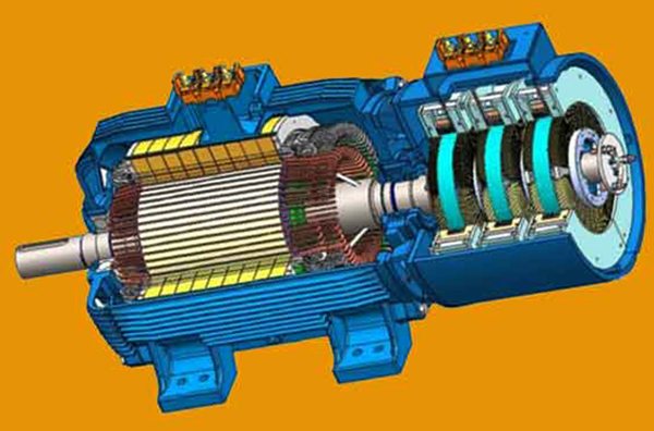 Вид асинхронного двигателя
