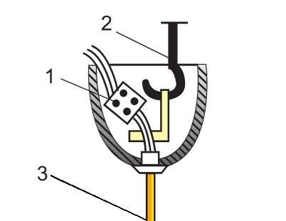 Крепление подвесного светильника схема подключения