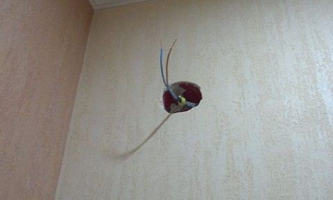 Проводка под звонок