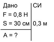 Краткое условие задачи №1