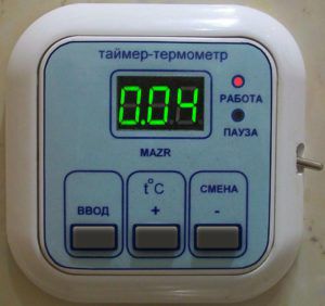 Панель управления вентилятором с таймером и гидростатом