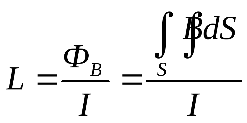 Индуктивность длинного соленоида формула