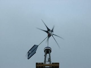 Самодельный ветряк из автомобильного генератора