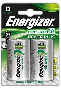 Energizer Accu Recharge Power Plus D