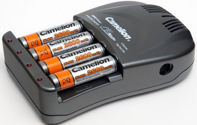 зарядка для аккумуляторных батареек