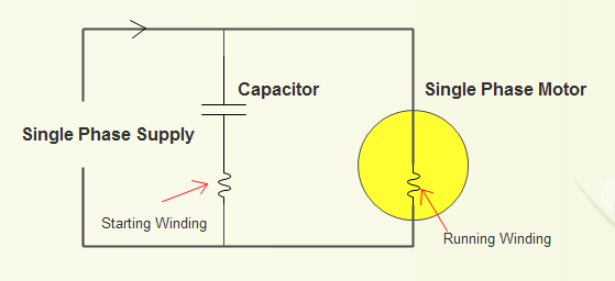 Single Phase Motor Circuit