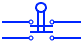 Push button Double pole limit switch Symbol