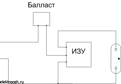 Схема Подключения натриевой лампы ДНаТ