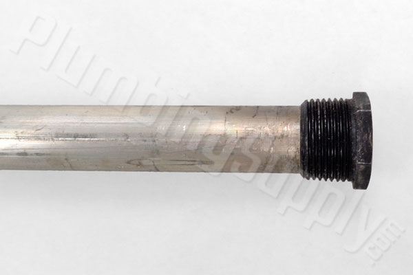 Magnesium anode rod end