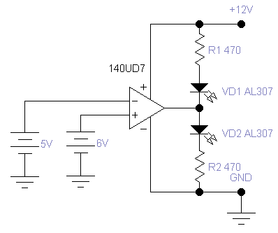 Микросхема lm339n и ее применение схема