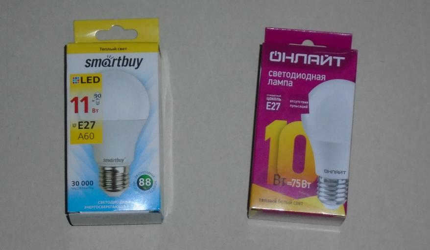 Дешевые тлеющие LED-лампы